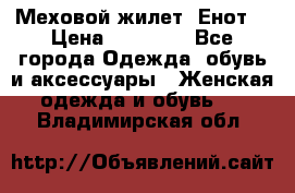 Меховой жилет. Енот. › Цена ­ 10 000 - Все города Одежда, обувь и аксессуары » Женская одежда и обувь   . Владимирская обл.